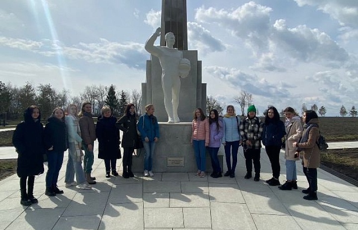 Студенты посетили Место приземления Гагарина Ю. А.